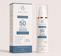 BONT & BINT Sunscreen SPF 50 PA++++ with 2% Niacinamide & 1% Saffron Extract | Broad Spectrum UVA/UVB Protection | Lightweight & Non-Greasy Formula | No White Cast | Daily Use Sunscreen for Men & Women (100g)